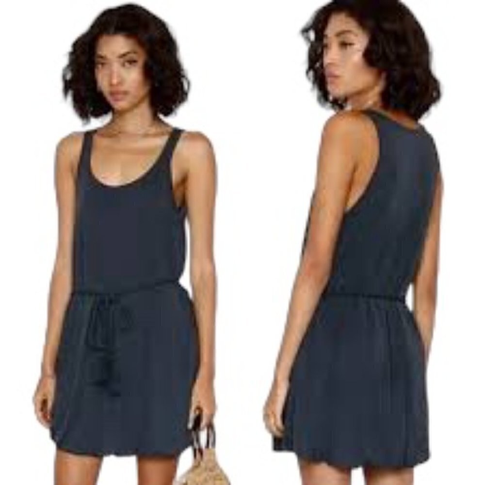 Heartloom June Navy Tank Dress Medium